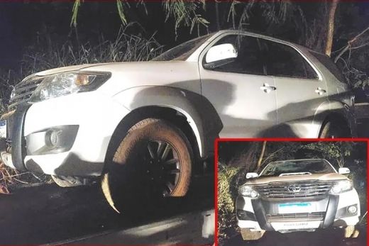 Auto localizado. Veículo estava em uma mata, no Bom Retiro