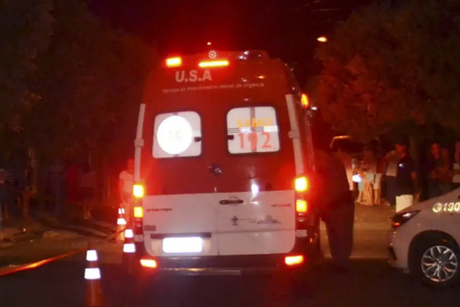 Ladrão baleado. Vigilante efetuou os disparos ao perceber a invasão do local