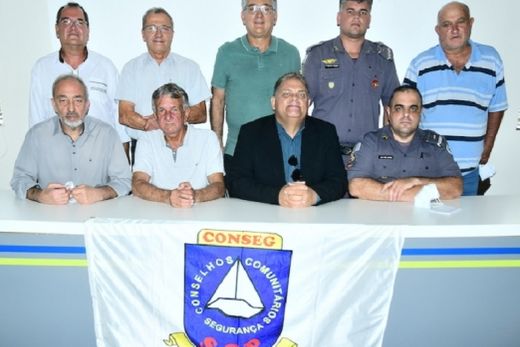 Reunião do Conseg. Encontro mensal foi realizado na sede do Sincomércio-Matão, na terça-feira (21)