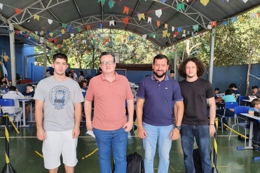 Caio, Frare, Fabiano e Anderson. Respectivamente, 20º, 6º, 29º e 22º colocados