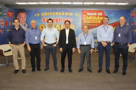 Campanha de aniversário. Serão 84 prêmios de R$ 20 mil, além de cerca de R$ 360 mil em doações a entidades assistenciais