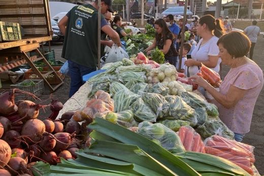 No Conjunto Poliesportivo. Feira do Produtor Rural ocorre às quartas-feiras, a partir das 15h