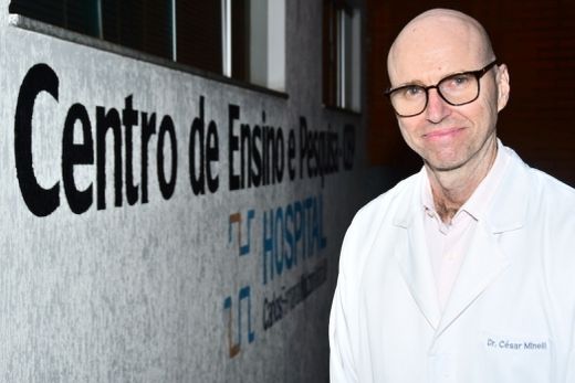 César Minelli. Médico liderou equipes em dois grandes momentos para a neurologia no Brasil