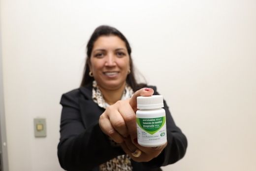 Ana Mondini, após aprovação da Câmara. "Agora, basta o Executivo sancionar a lei para que o medicamento seja disponibilizado em Matão"
