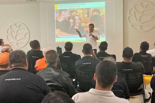 Na Citrosuco. Palestra foi realizada no último dia 12 de setembro