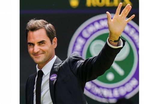 Roger Federer. Suíço admitiu que seu corpo não é mais capaz de competir no nível que ele gostaria