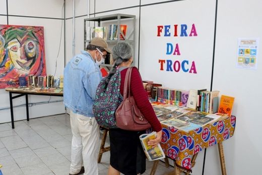 Feira. Intuito é promover a circulação e a reutilização do acervo pessoal dos leitores matonenses