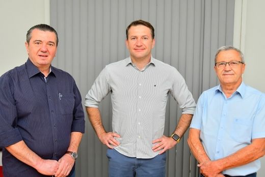 Walter Baldan Filho, Alex Antoniosi e Roberto Cadioli. Rodada de Negócios do Ciesp em São Carlos terá o total de 26 empresas âncoras