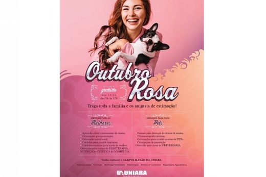 Na Uniara-Matão. Evento acontece no sábado (15), das 8 às 12 horas