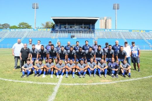 A Matonense para 2023. Depois de ouvir Antonio Galli, jogadores realizaram atividades orientadas pelo preparador físico Rodrigo Quito