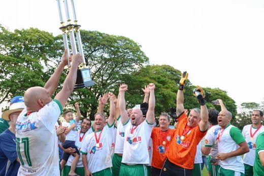 Campeão. Guarani venceu a final contra o Master Matão por 2x0