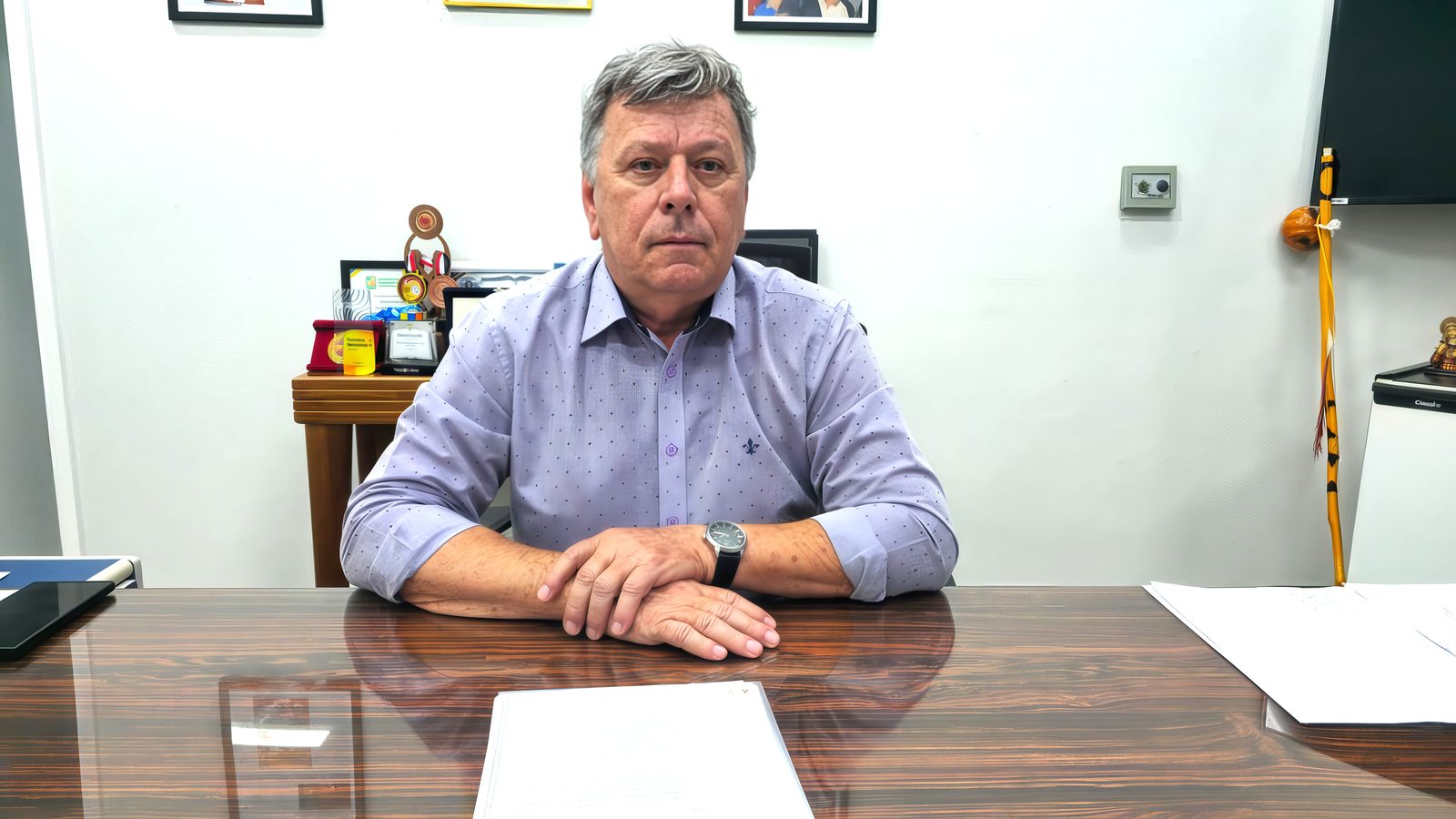Cido Ferrari. Prefeito ressaltou o compromisso da administração municipal com a responsabilidade na gestão dos recursos públicos