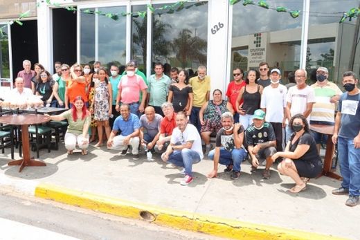 Almoço de Natal. Confraternização foi promovida pela Secretaria Municipal da Saúde