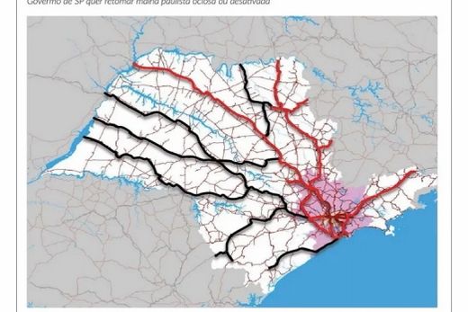 Governo sanciona lei para retomada das ferrovias de SP