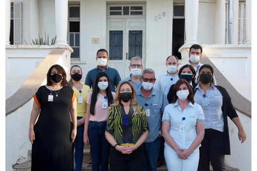 Retomada. A superintendente Denise Minelli, gestores e colaboradores do Hospital 'Carlos Fernando Malzoni' estão cientes dos desafios, após a fase crítica da pandemia