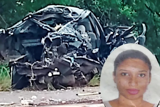 Acidente em Nova América. O corpo de Graciela da Conceição Silva, de 23 anos, será sepultado em Jaicós (PI)