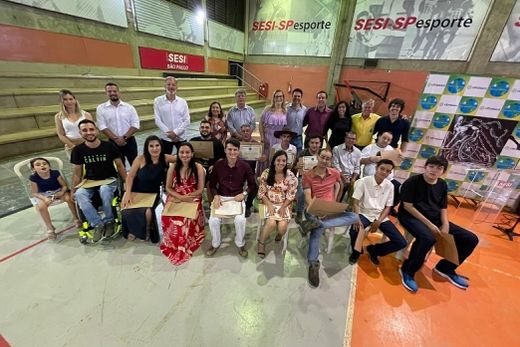 Curso concluído. Formatura aconteceu no último dia 16 de dezembro, no Ginásio de Esportes do Sesi-Matão