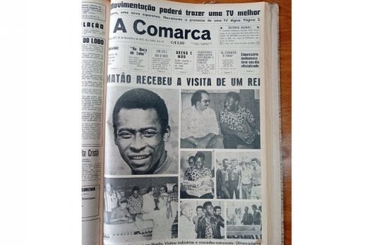Memória: O Rei esteve em Matão