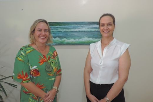 Mariana Zucchini e Maria Emília Panegossi. Profissionais atuam na Rede de Atenção Psicossocial (Raps-Matão)