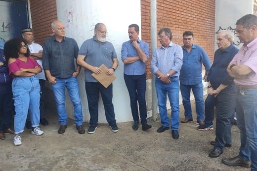 Visita. Na tarde do último dia 20, Itamar Borges foi recepcionado por autoridades e recebeu novas solicitações