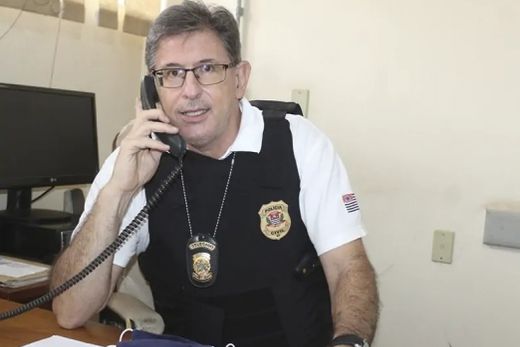 Marlos Marcuzzo. Delegado prendeu suspeito em Monte Alto na manhã desta segunda-feira (13)