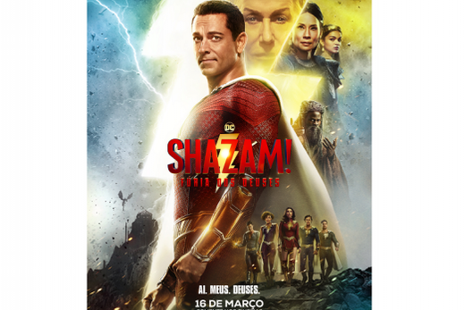 'Shazam! Fúria dos Deuses' entra em cartaz