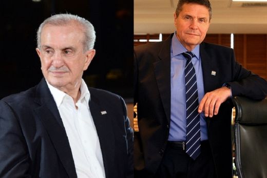 Francisco Matturro, presidente da Agrishow, e João Carlos Marchesan, presidente da Abimaq, comentam sobre a feira