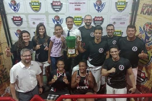 Na Copa Salim Hakme Neto de Karatê. Equipe Bushido-Kai de Matão competiu com 30 atletas