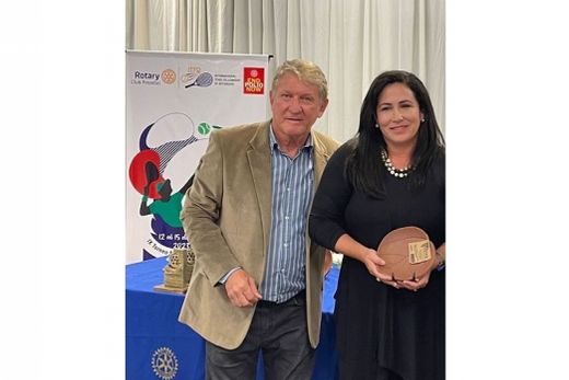 Claudemar e Elizangela. Melhor colocação foi a de Elizangela, campeã em Duplas Femininas