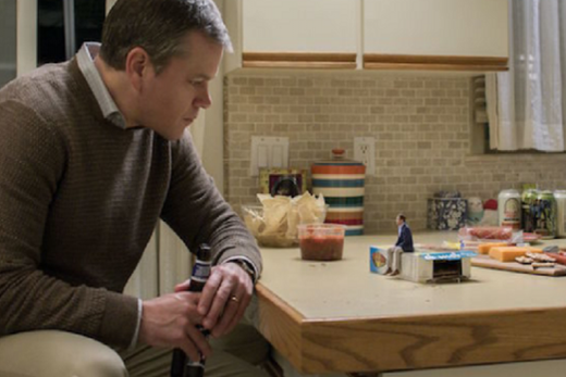 Matt Damon está em A Pequena Grande Vida