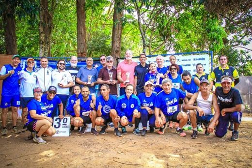 Equipe Amizade de Matão, a anfitriã. Todos os 607 atletas inscritos, representando 22 municípios, participaram da prova