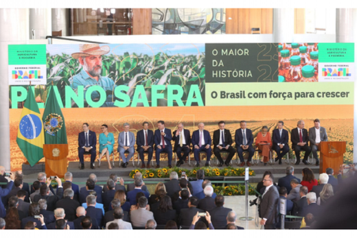 Em Brasília (DF).  Plano de financiamento da agricultura e da pecuária empresarial  é lançado