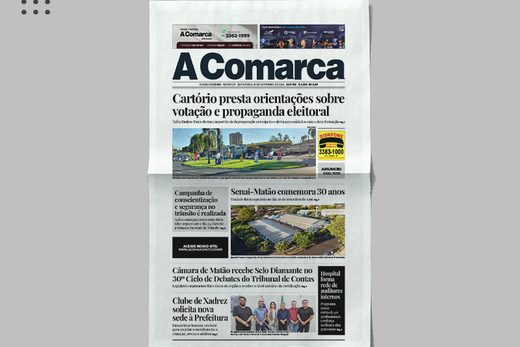A Comarca. Entre os destaques: Cartório presta orientações sobre votação e propaganda eleitoral