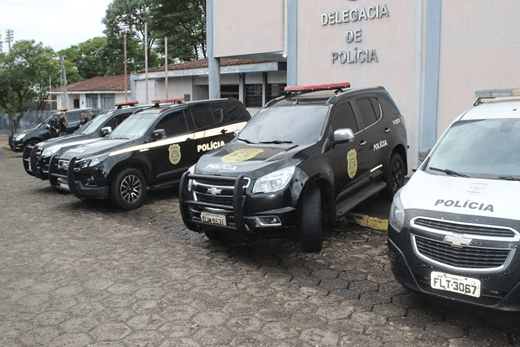 Em Matão, a operação mobilizou viaturas e equipes policiais