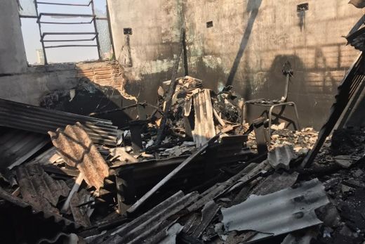 Celular pode ter provocado incêndio em residência — foto 3 de 3