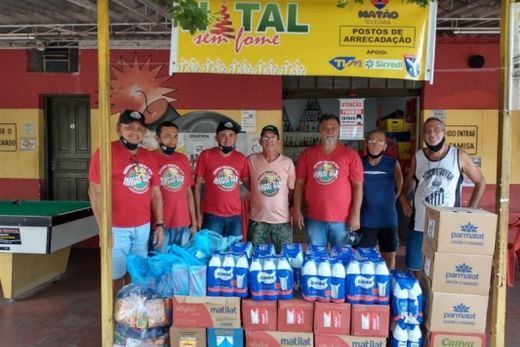 Natal Sem Fome fez a entrega dos itens doados — foto 2 de 2