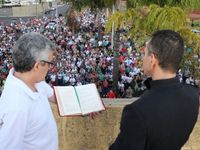 Fotos: Domingo de Ramos foi marcado pela 32ª Caminhada da Fé até Silvânia — foto 3 de 5