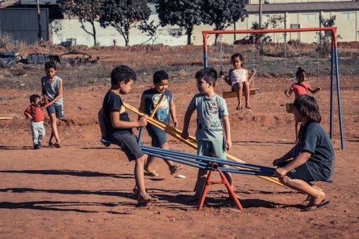Projeto Coração ganhou Parquinho Infantil — foto 2 de 2