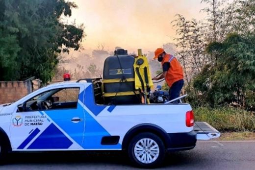 Incêndio em canavial prejudica visibilidade de rodovia — foto 5 de 13