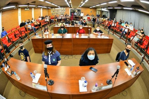 Parlamento Jovem foi diplomado — foto 2 de 3