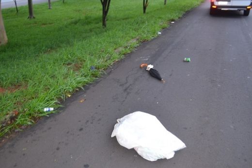 Coletor de recicláveis é atropelado na Avenida Baldan — foto 2 de 3