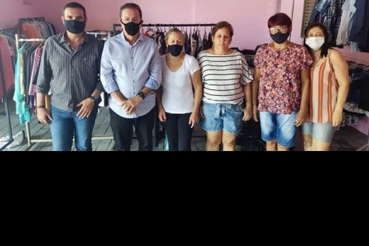 Motta e Julio Cesar cumpriram extensa agenda no município — foto 3 de 5