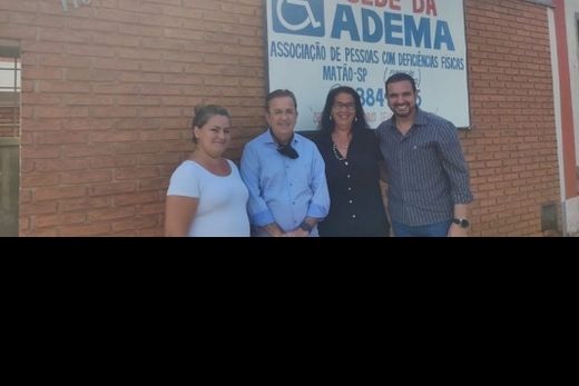 Motta e Julio Cesar cumpriram extensa agenda no município — foto 4 de 5