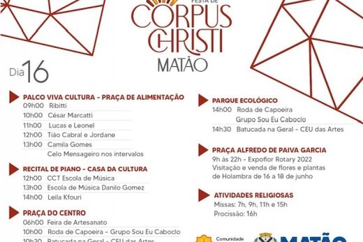 Matão finaliza os últimos detalhes para Corpus Christi — foto 3 de 4