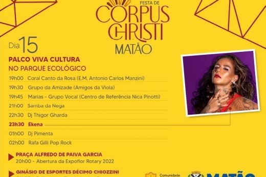 Corpus Christi é retomado com muitas atrações culturais — foto 2 de 2