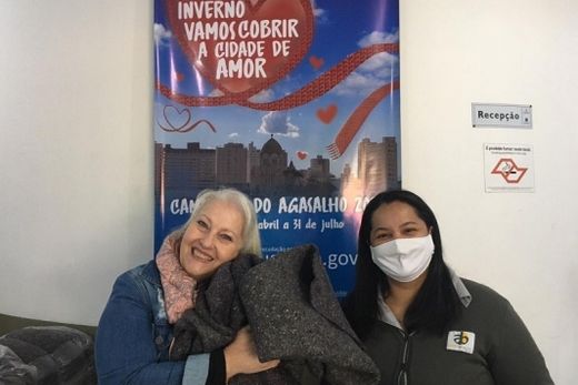 AB Triângulo do Sol encerra Campanha do Agasalho — foto 2 de 2