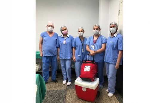 Hospital realiza captação de órgãos para transplante — foto 2 de 3