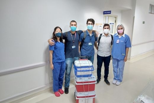 Hospital realiza captação de órgãos para transplante — foto 3 de 3