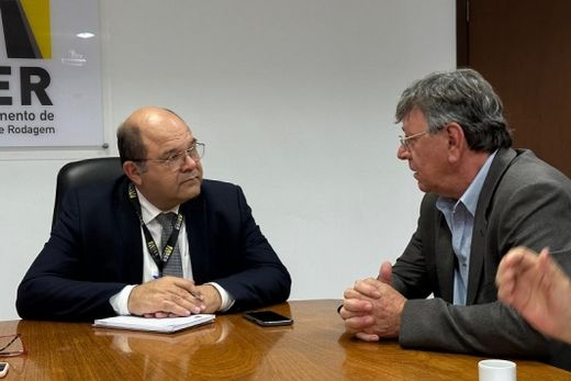 Cido Ferrari é recebido por Gilberto Kassab — foto 2 de 2