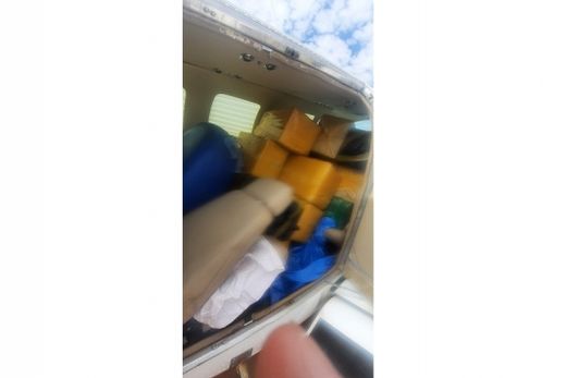 Caças da FAB interceptam avião com 400 kg de cocaína entre Matão e Dobrada — foto 3 de 3